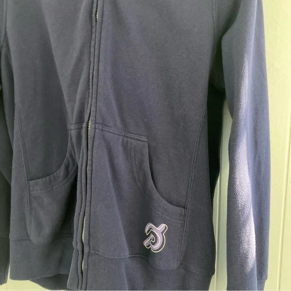 Peloton Ultimate Fleece Zip Hoodie Purple Size Large - Picture 7 of 7